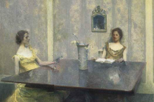 Thomas Dewing A Reading